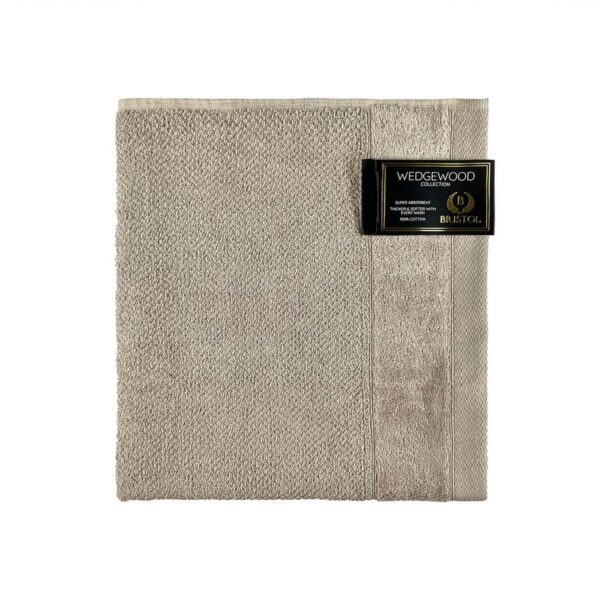 BRISTOL WEDGEWOOD BATH TOWEL PEBBLE 70X130CM