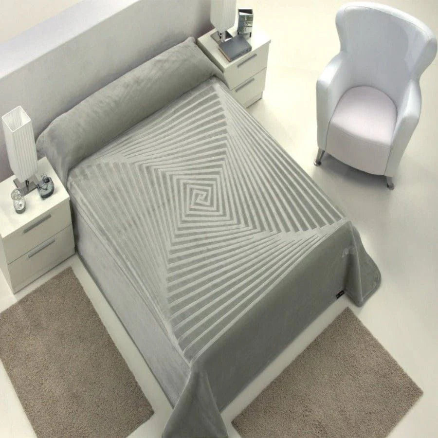 Mora ECC Blankets Casa Moderna Grey B10