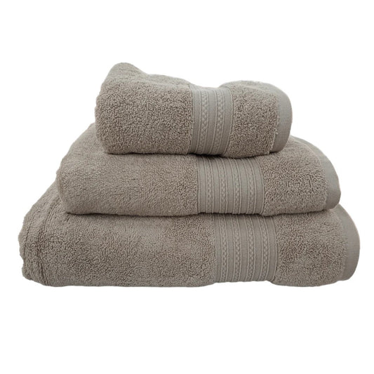 BRISTOL BIG & SOFT HAND TOWEL PEBBLE 600GSM 50X90CM