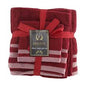 BRISTOL 3PIECE TOWEL SET BURGENDY
