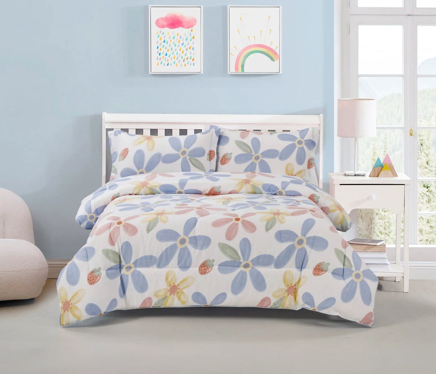 Cotton Co Daisy Kids Club Comforter Set 3/4