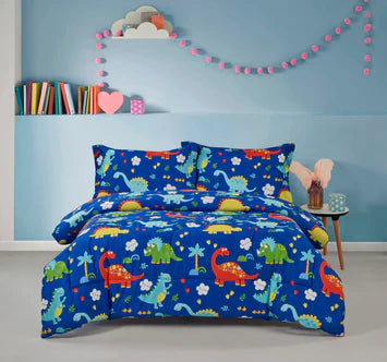 Cotton Co Dinosaur Kids Club Comforter Set 3/4