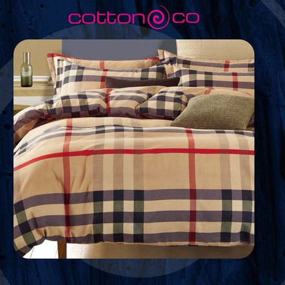Cotton Co Printed Micro Satin Evelyn Duvet Covers Set