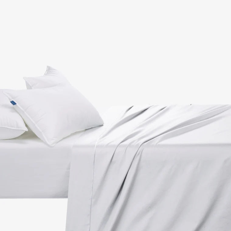 Egyptian Cotton 400 thread count flat sheet White