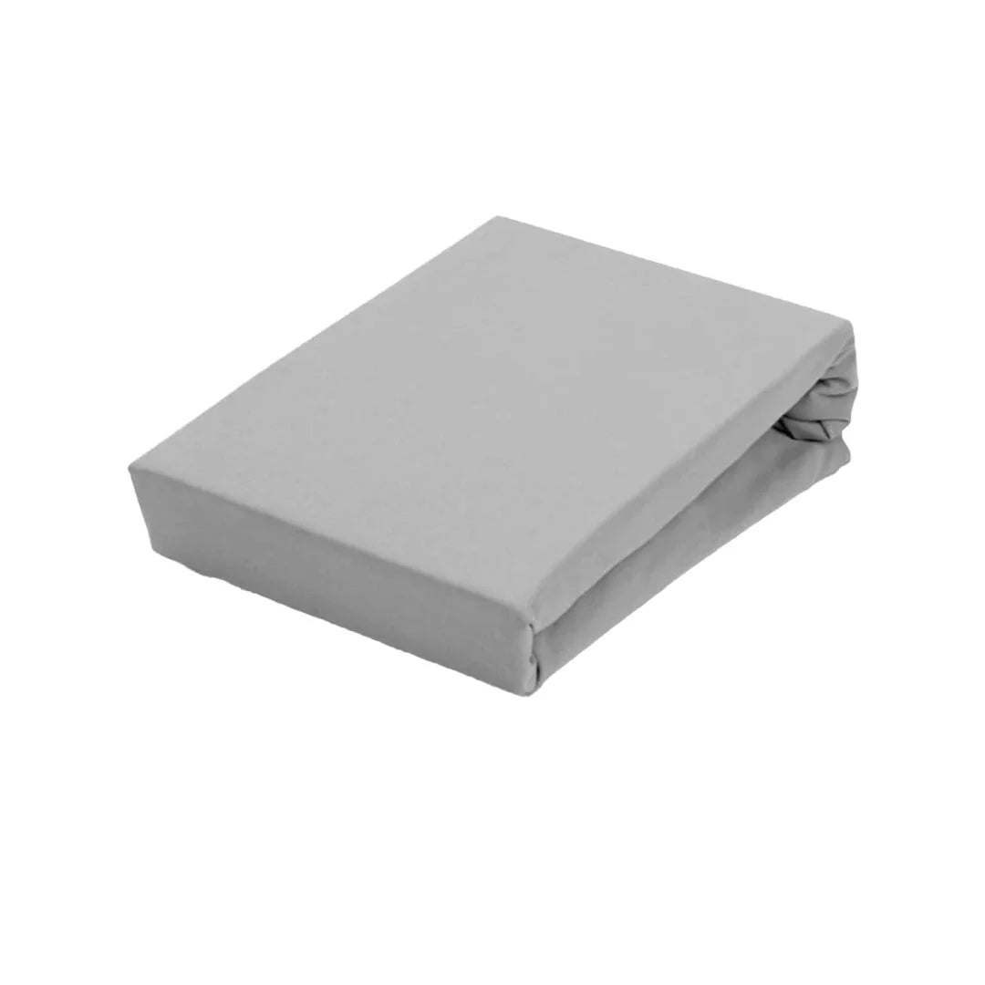 Egyptian Cotton 400 Thread Count Fitted Sheet Grey