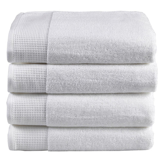 LINEN HOUSE PLUSH BATH SHEET GREY MARLE 90X165CM