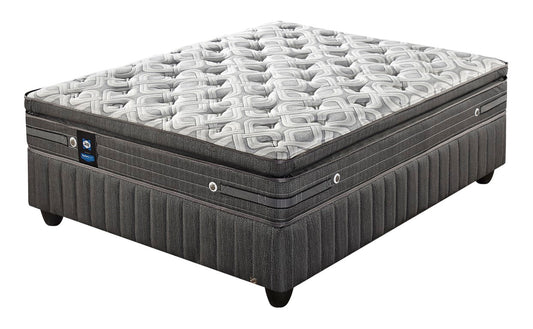 Sealy Borgio Plush Bed Set (Double Offset Pro Spring System)