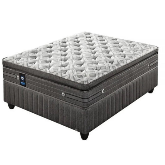 SEALY AMON PLUSH DOUBLE - BED SET