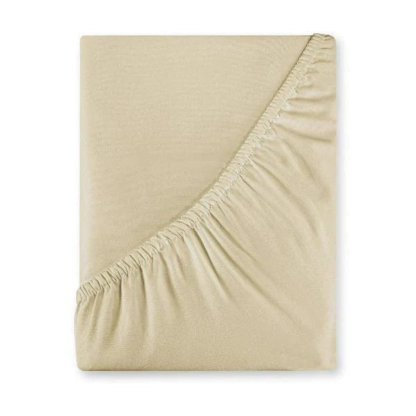 Egyptian Cotton 400 Thread Count Fitted Sheet Stone