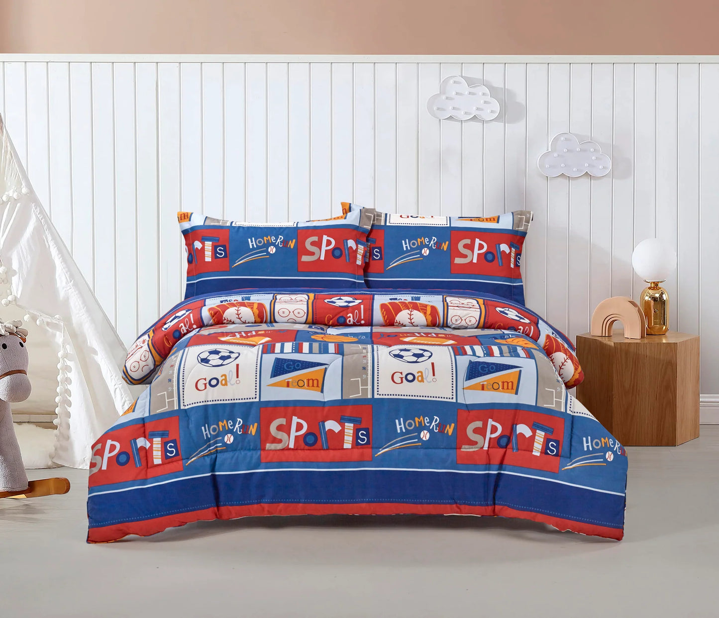 Cotton Co Sporty Kids Club Duvet Cover 3/4