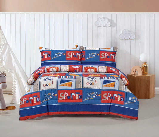 Cotton Co Sporty Kids Club Duvet Cover 3/4