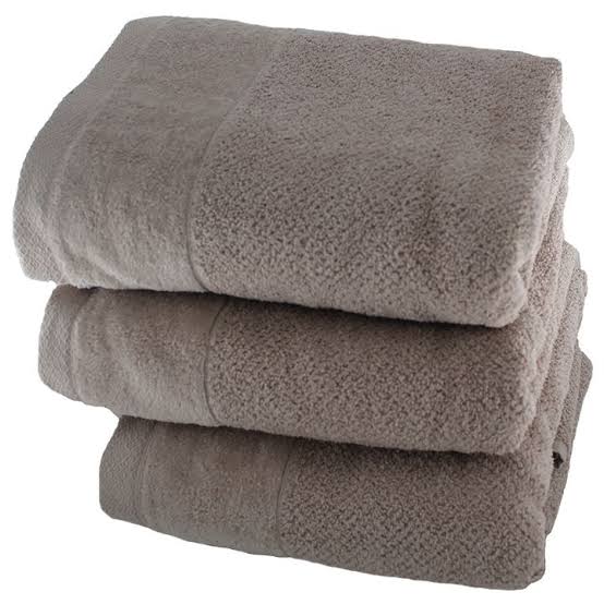 Wedgewood Collection Towel - 550gsm - 100% Cotton - Pebble - Pack of 3