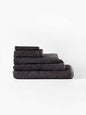 LINEN HOUSE NARA CHARCOAL BATH SHEET 82X170