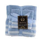 BRISTOL 3PIECE TOWEL SET PLUSH SKY BLUE