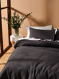 LINEN HOUSE DUVET COVER SET DERRY WAFFLE DOUBLE